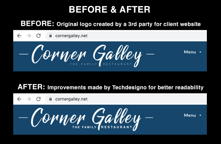 corneygalley logo blog before and after v6